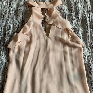 XS Baby Pink BeBe Tank Blouse